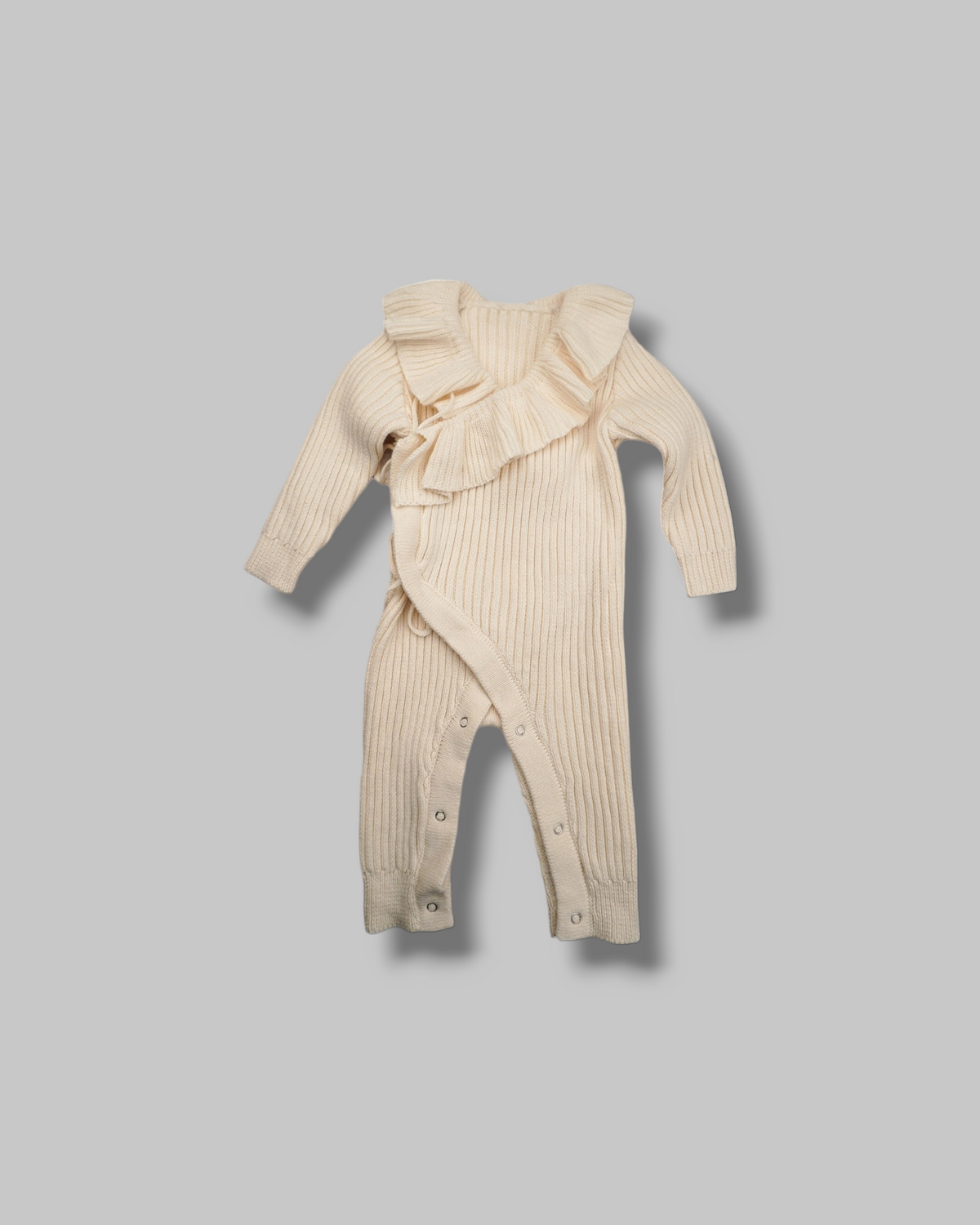 Playsuit Rüschen Crema